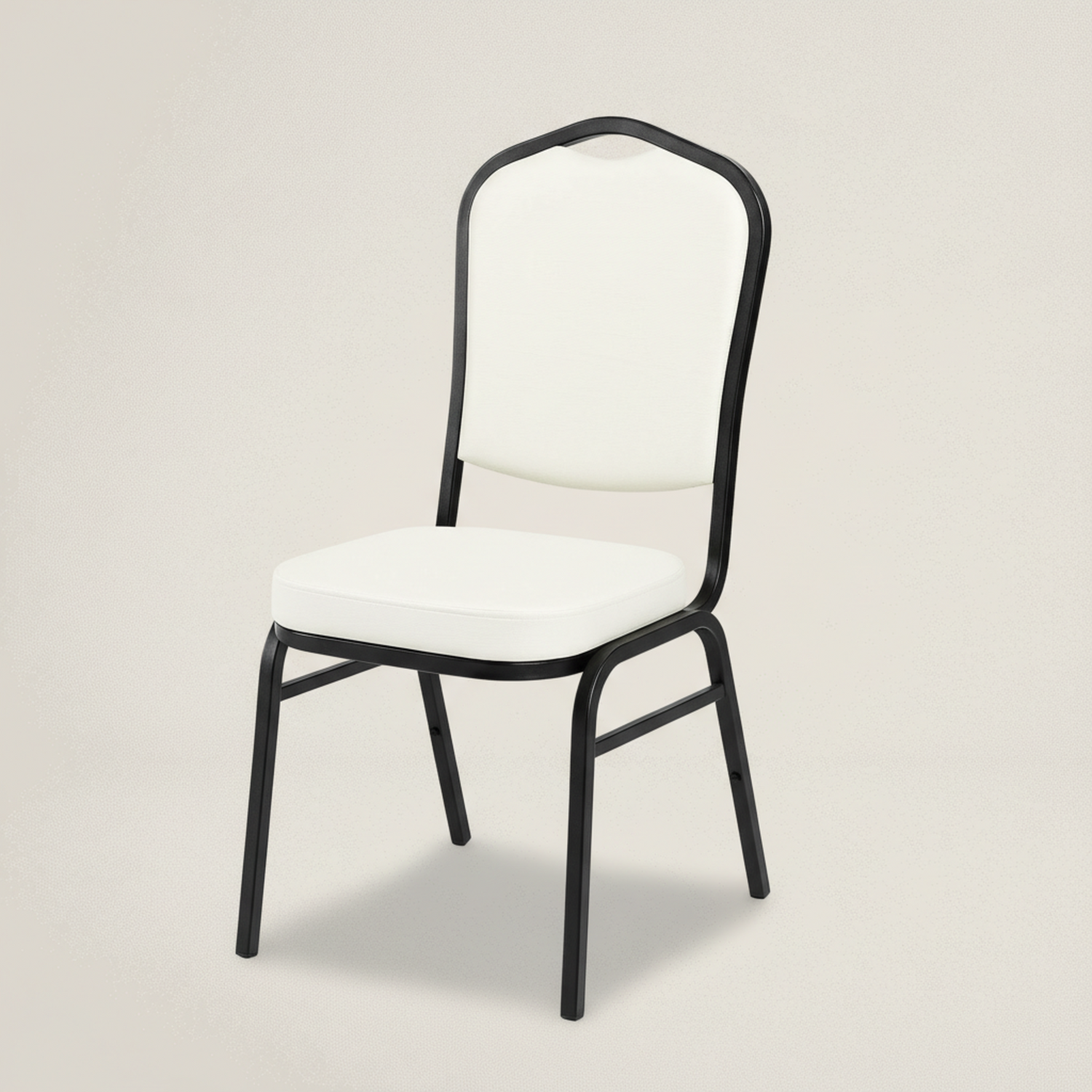 כיסא אולם לבן שמנת