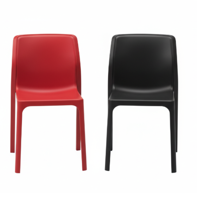 כיסא לפינת אוכל מפלסטיק איכותי נוח ויציב 7104 | המבורגר ברוס