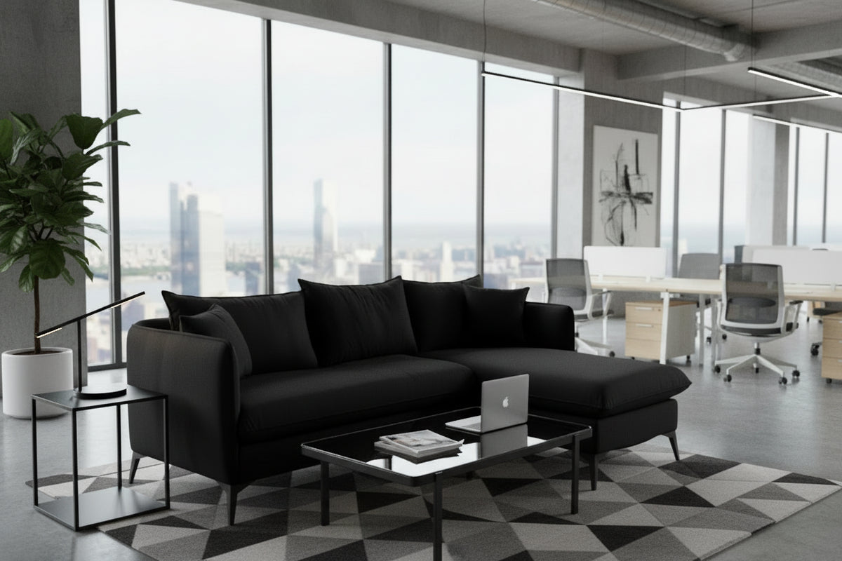 ספה פינתית איכותית 8000