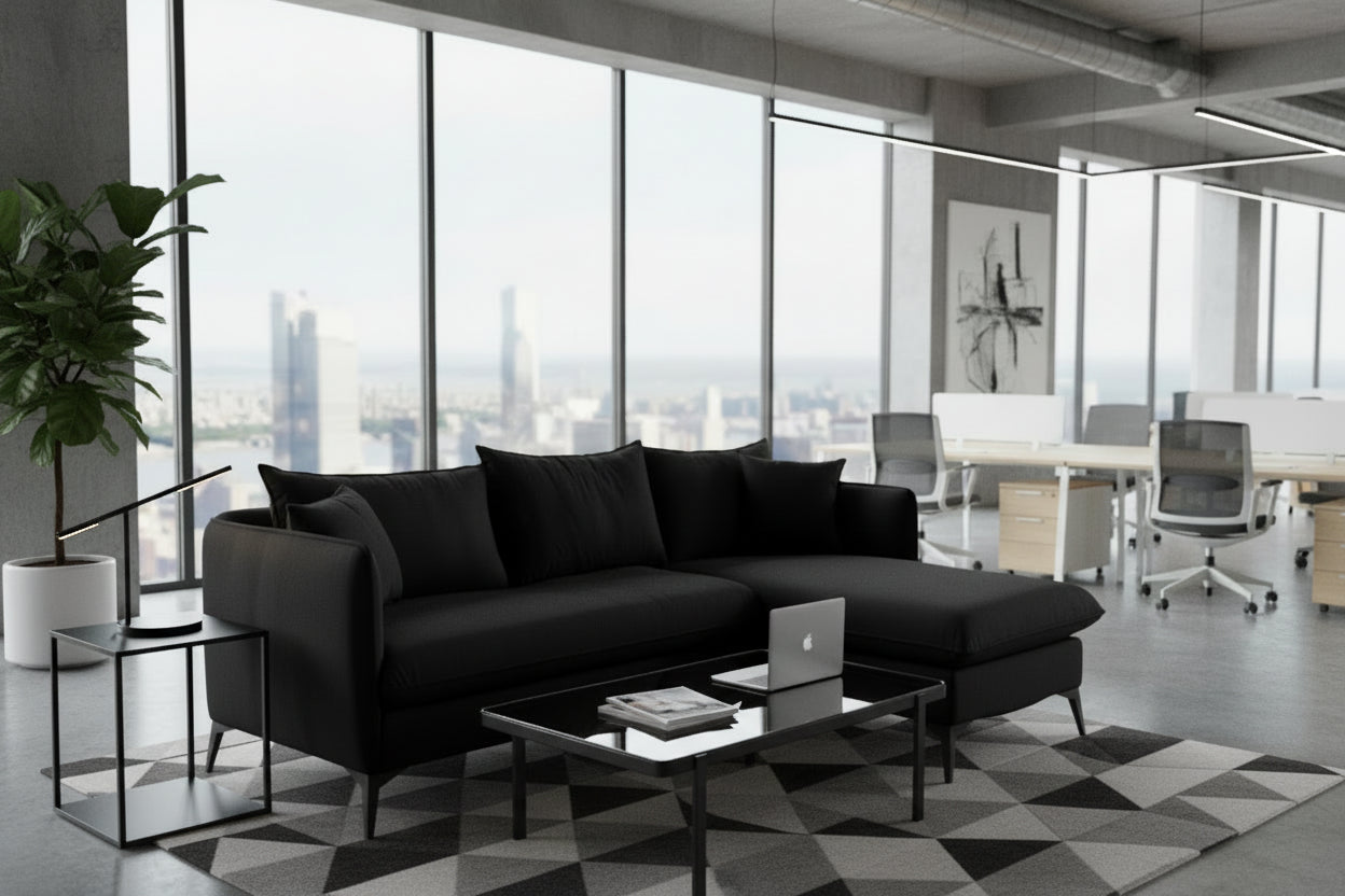 ספה פינתית איכותית 8000