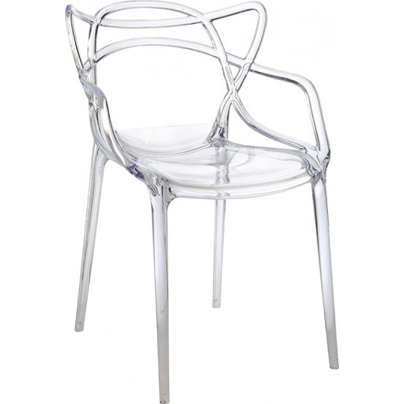 כסאות לפינת אוכל שקופים