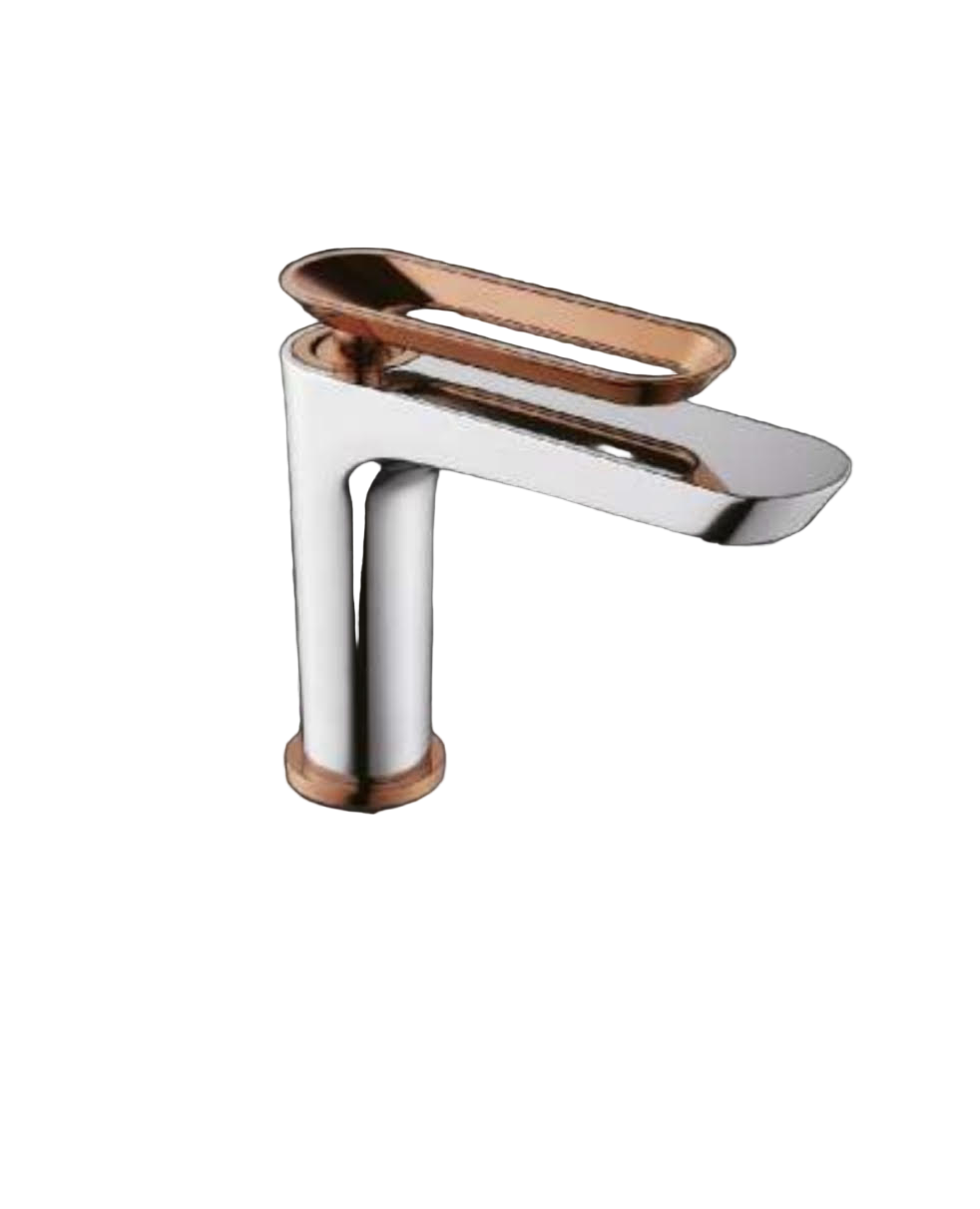 סוללה פרח קצר ידית פתוחה ברונזה 5 מ"מ