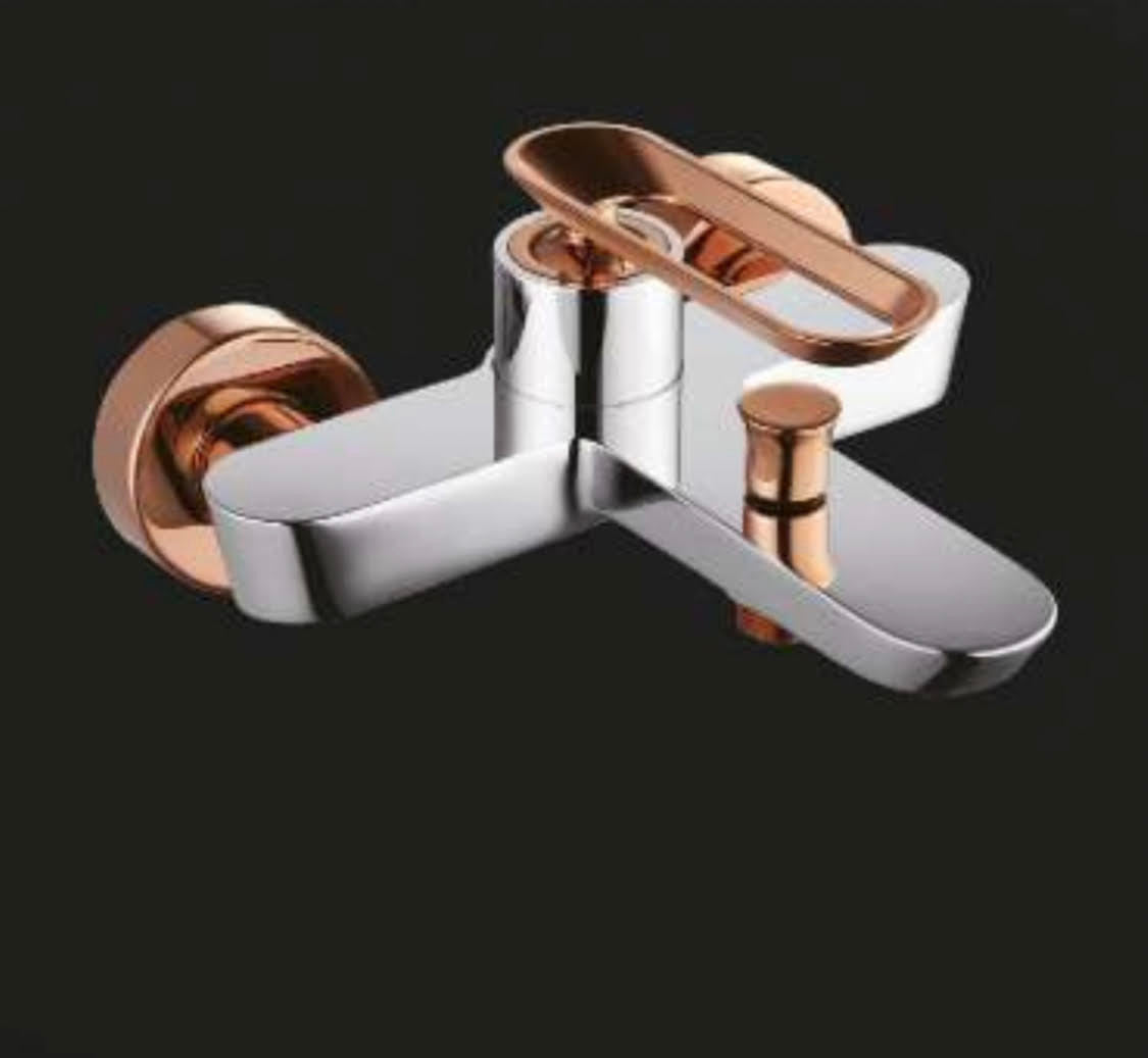 סוללת אמבטיה ידית אחת פתוחה ברונזה 25מ