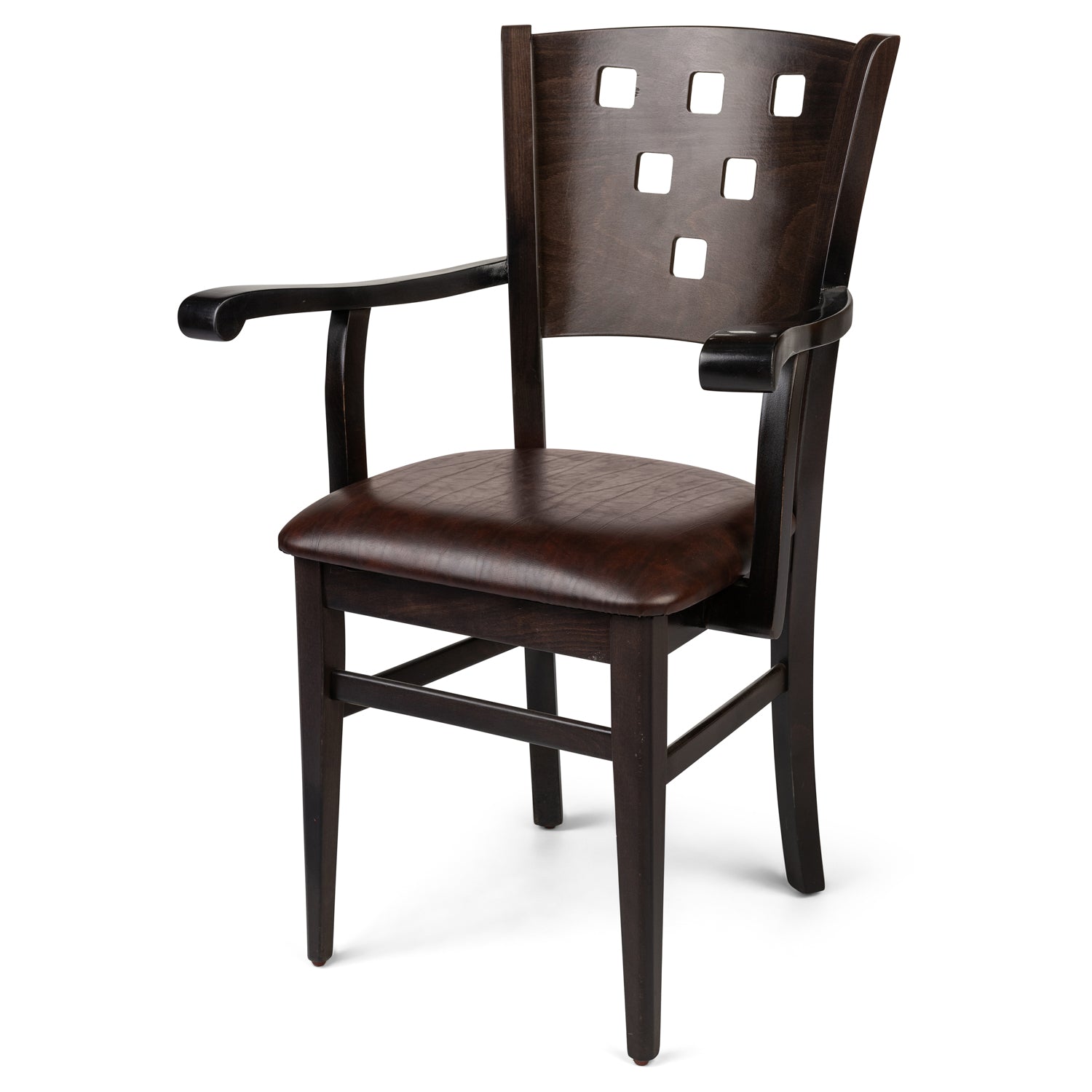 כיסא הנרי עם ידיות | המבורגר ברוס