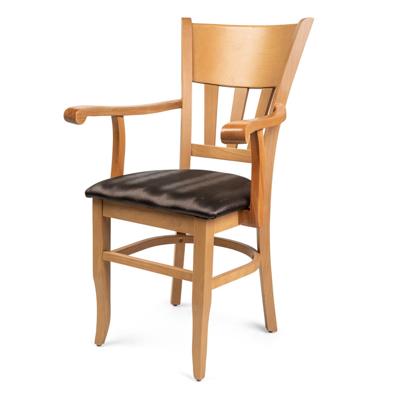 כיסא ריצ'רד עם ידיות | המבורגר ברוס