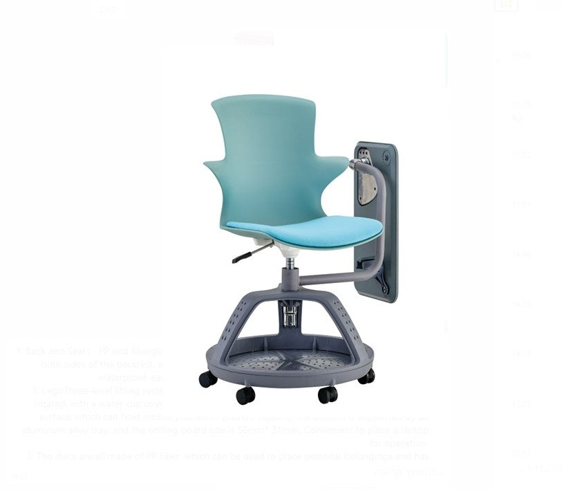 כיסא משרדי עם דלפק מובנה | המבורגר ברוס