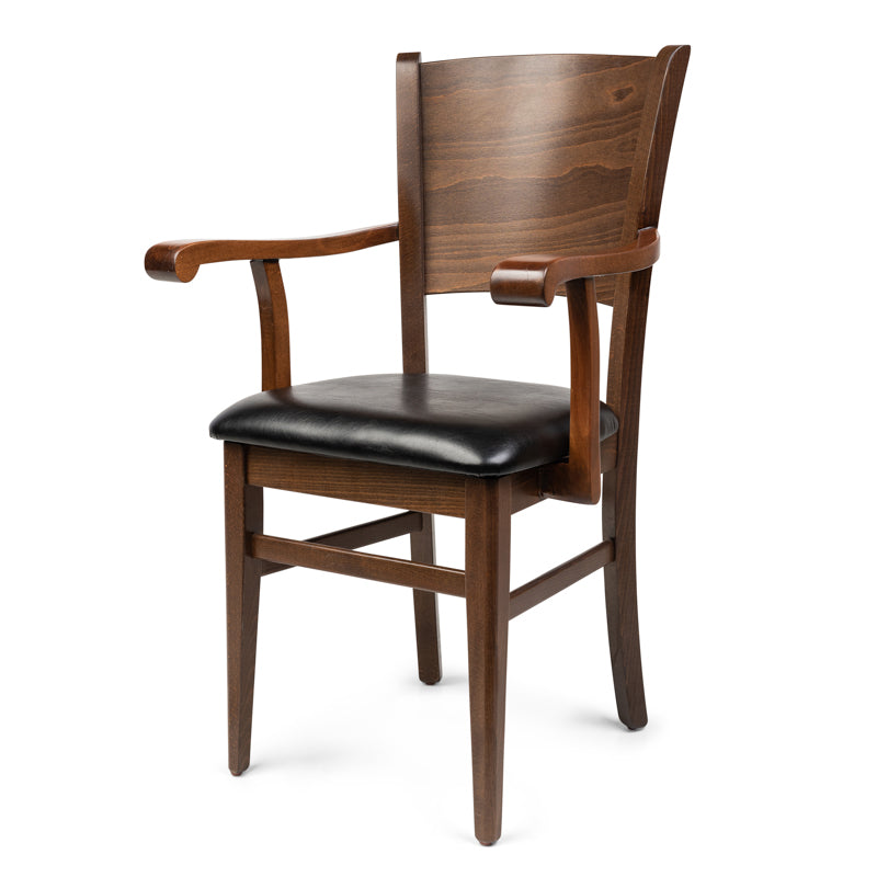 כיסא לואי עם ידיות | המבורגר ברוס