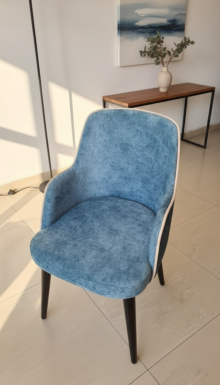 כסא לפינת אוכל מרופד ייצור 1119