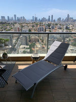 1415 מיטת שיזוף עם גלגלים | המבורגר ברוס