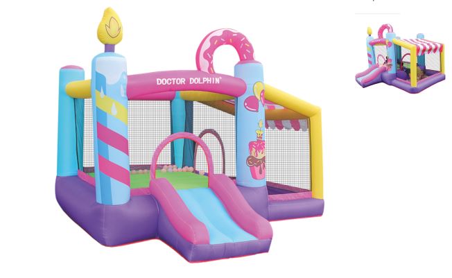 מתקן קפיצה מתנפח 9546 | המבורגר ברוס