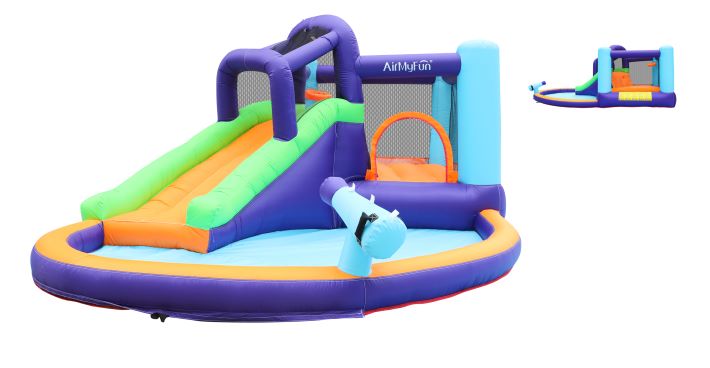 מתקן קפיצה מתנפח 9544 | המבורגר ברוס