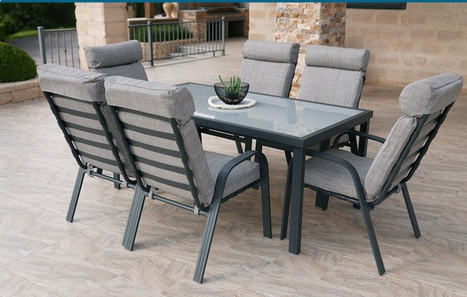 סט ישיבה לגן סיאסטה | המבורגר ברוס