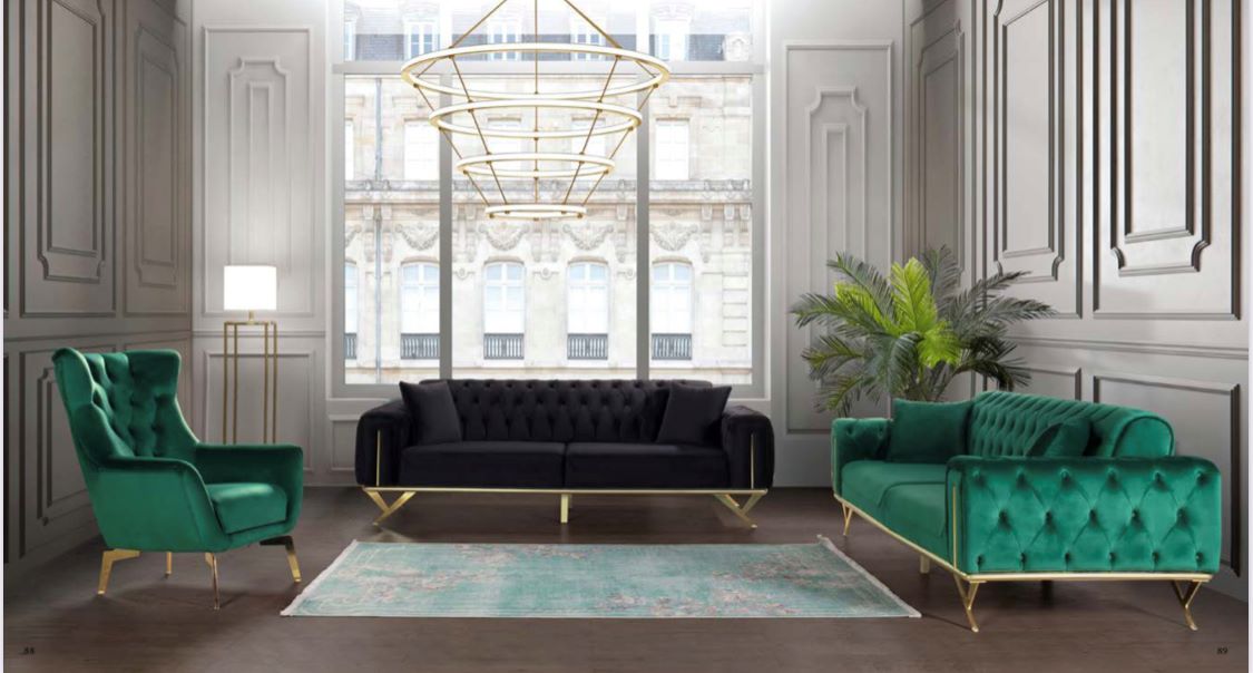 ספה תלת מושבית דגם אודרי 159076 | המבורגר ברוס