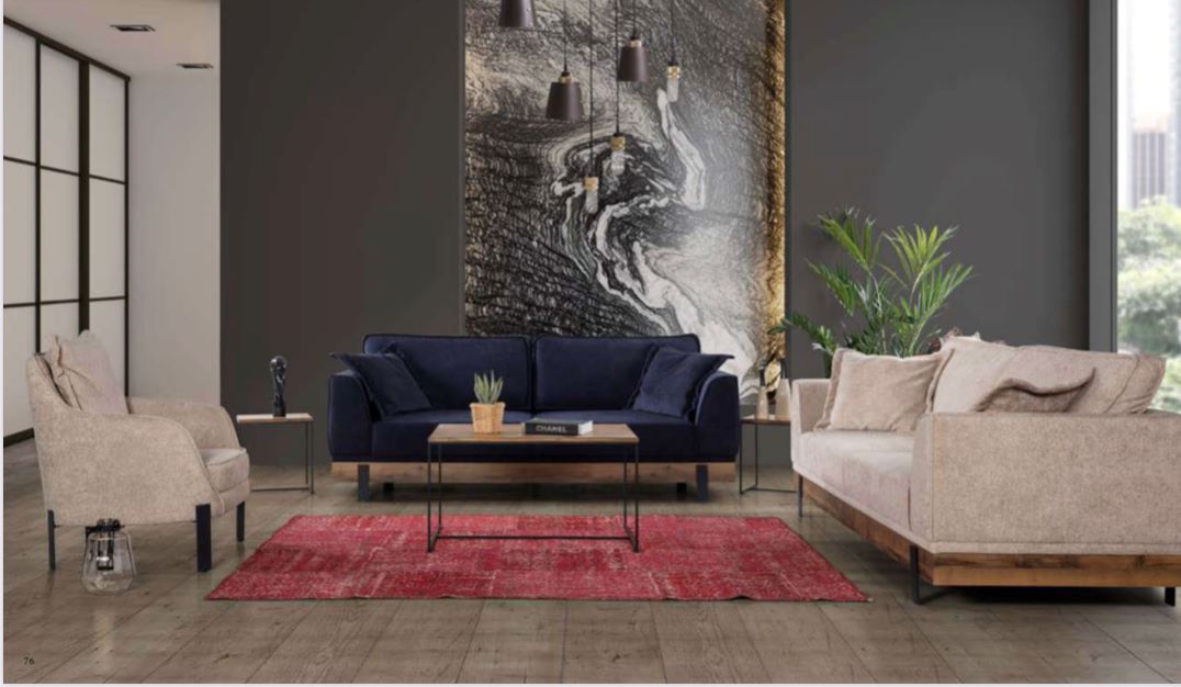 ספה תלת מושבית דגם פאולה 159074 | המבורגר ברוס