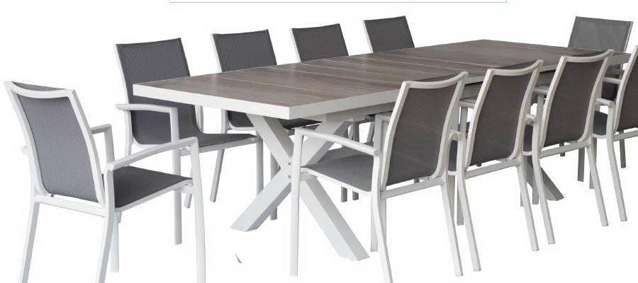 ריהוט גן אלומניום נפתח 001212 | המבורגר ברוס