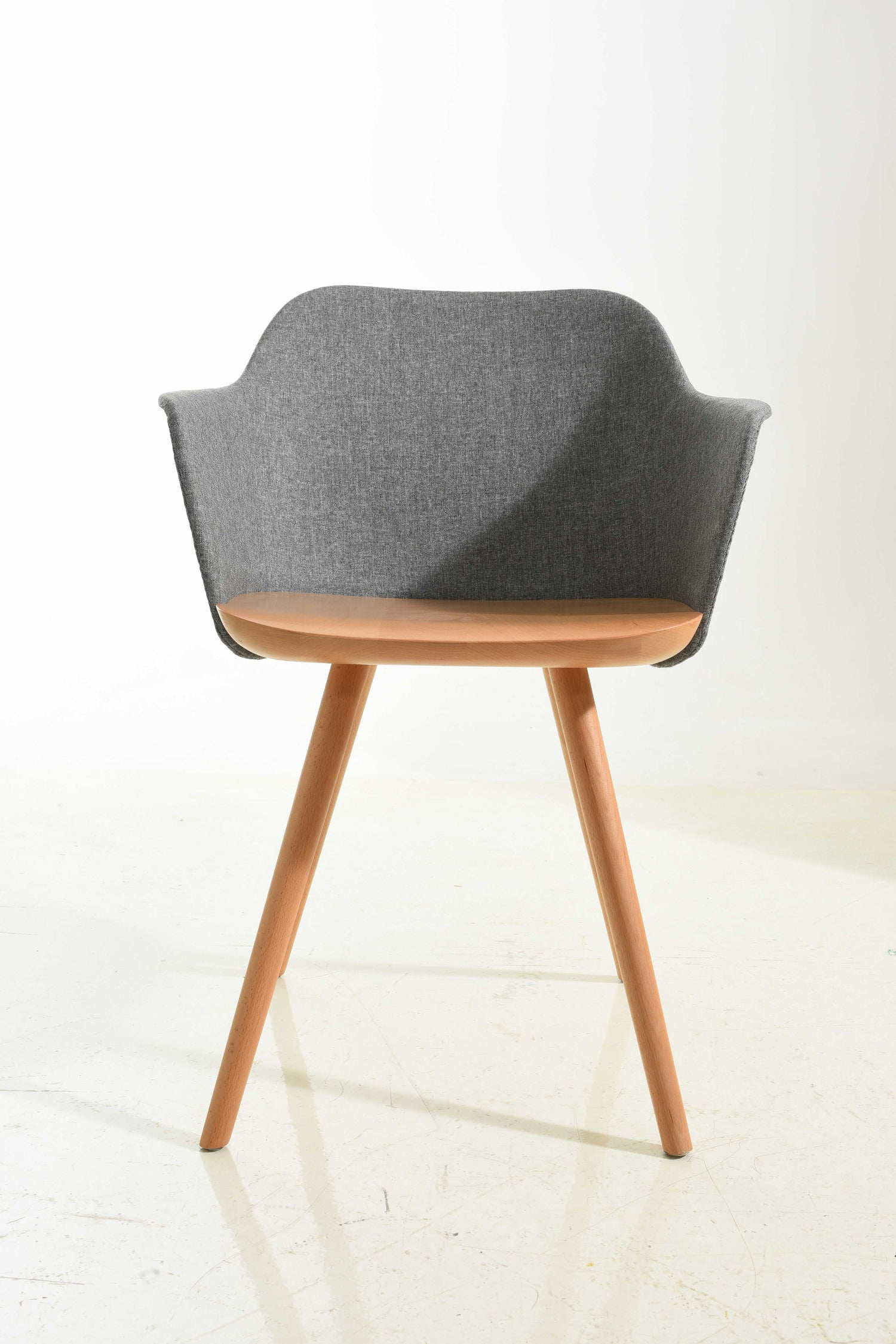 כסא פינת אוכל גב מרופד מושב עץ 0085 | המבורגר ברוס