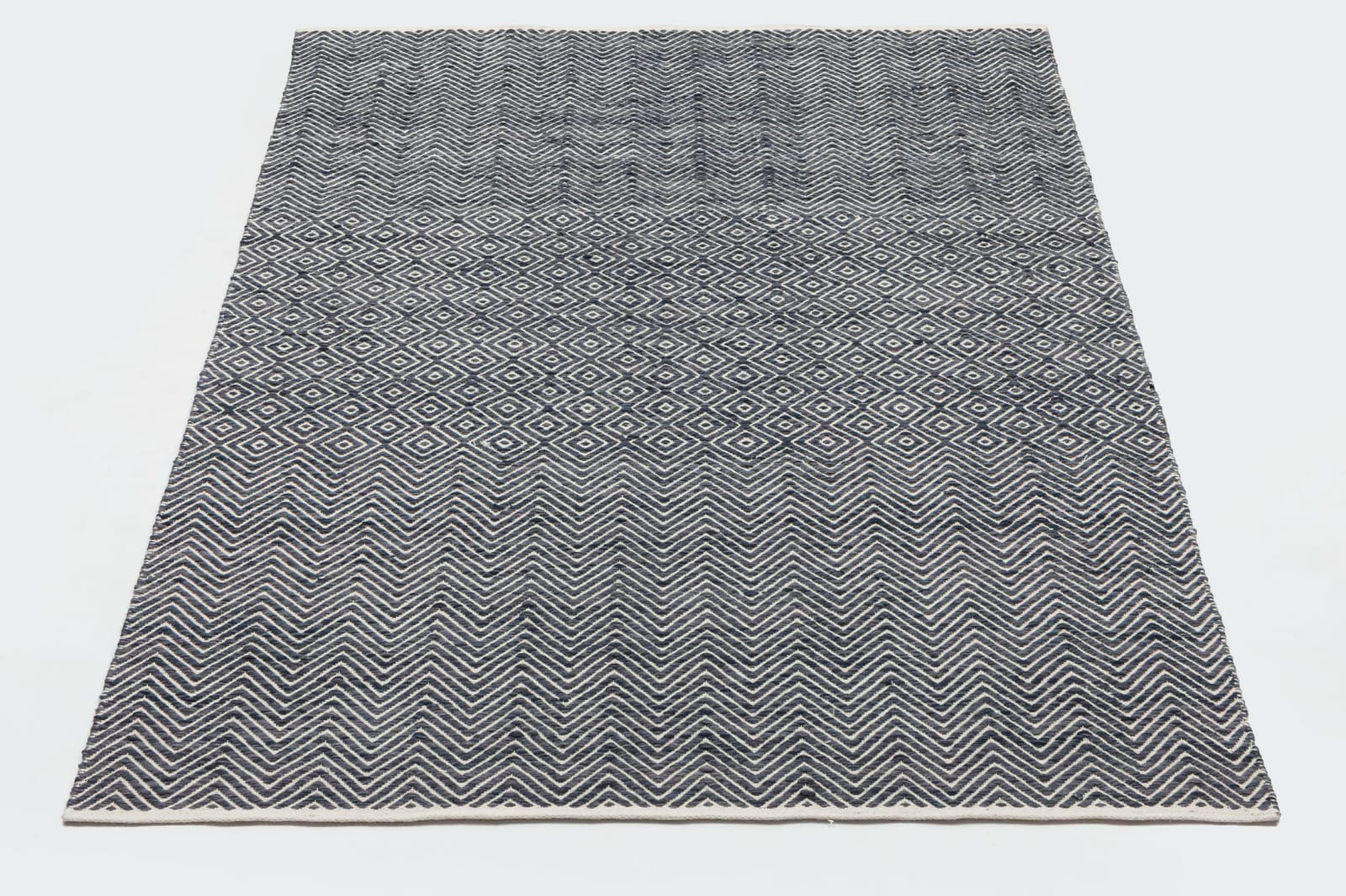 שטיח לסלון טורנה כחול בהיר מעויין 200X300 צמר | המבורגר ברוס