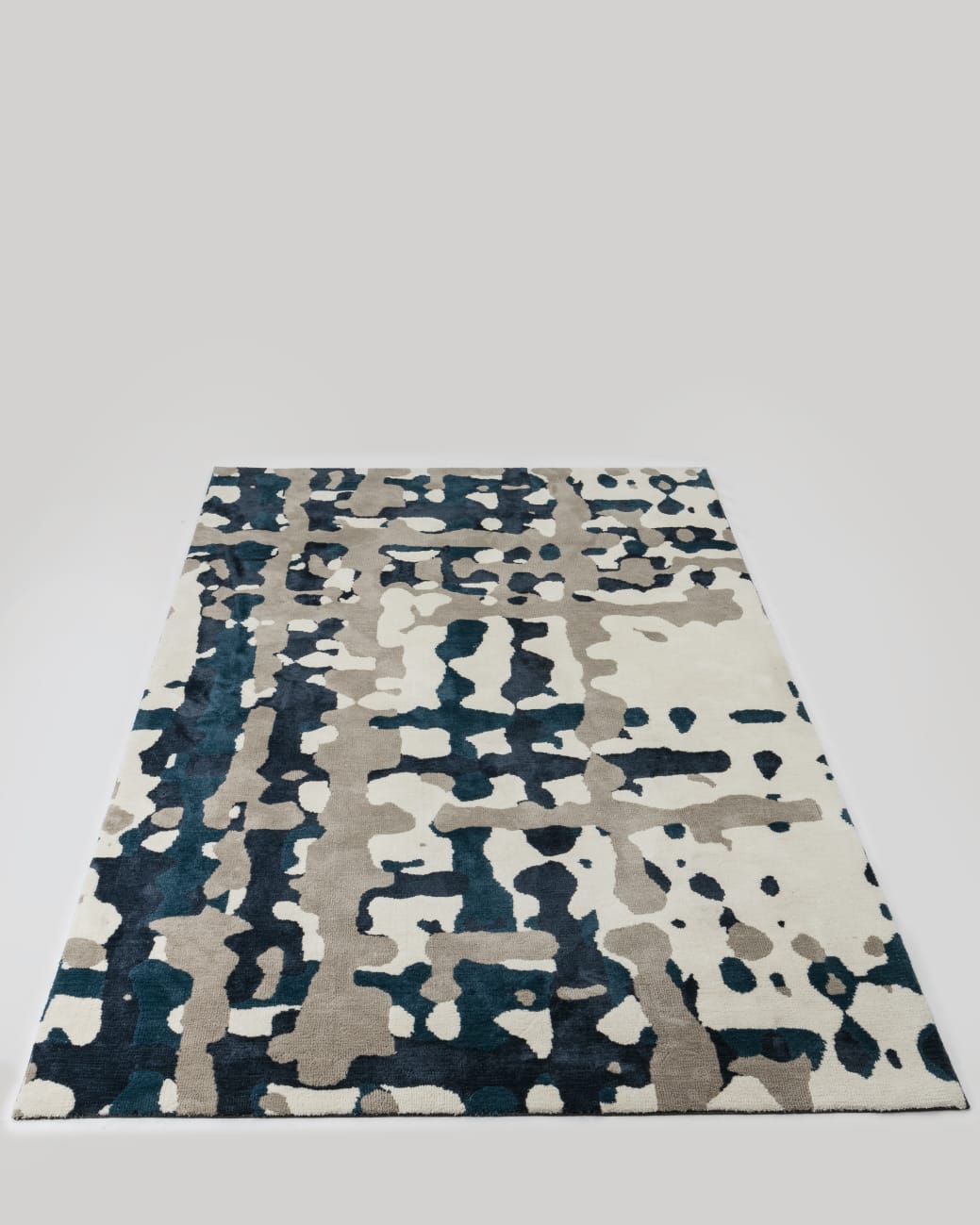 שטיח לסלון סוהו כחול 200X300 מיקרופייבר | המבורגר ברוס