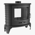 תנור שחור גב פתוח 48998 | המבורגר ברוס