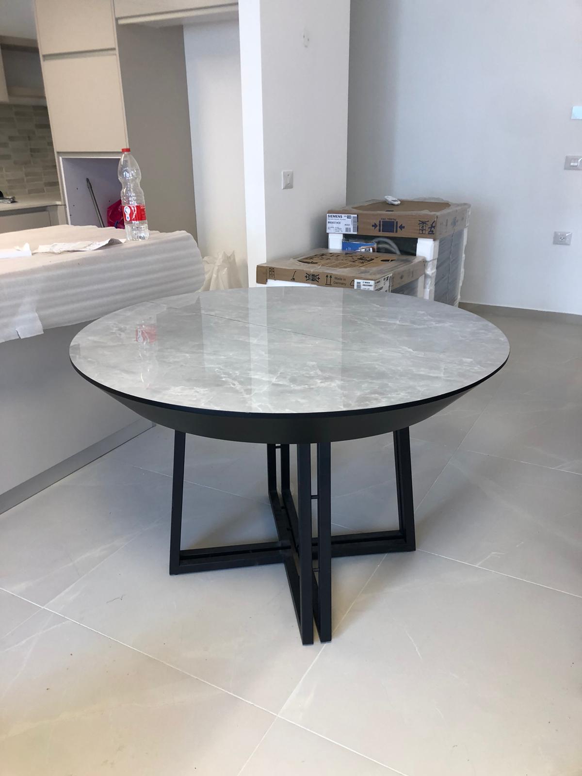 שולחן עגול לפינת אוכל נפתח 8002 | המבורגר ברוס