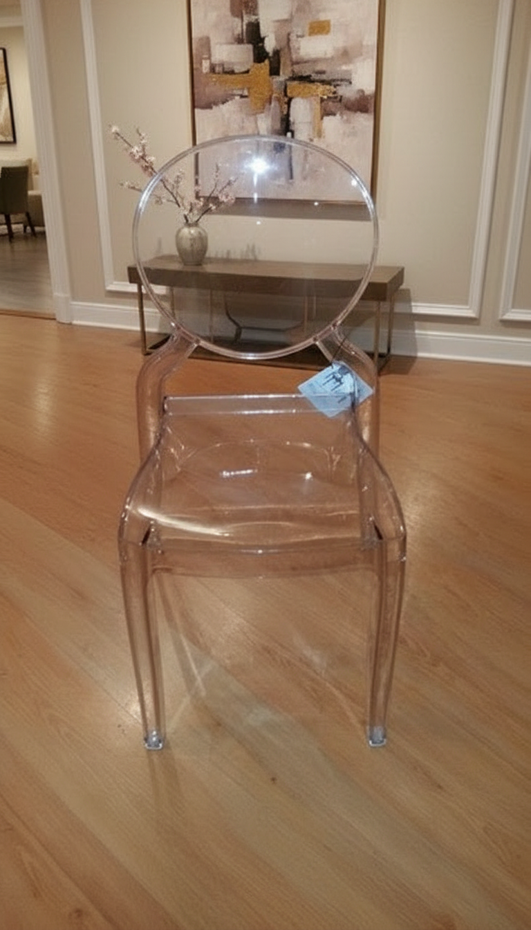 דגם כיסא לפינת אוכל שקוף 11964