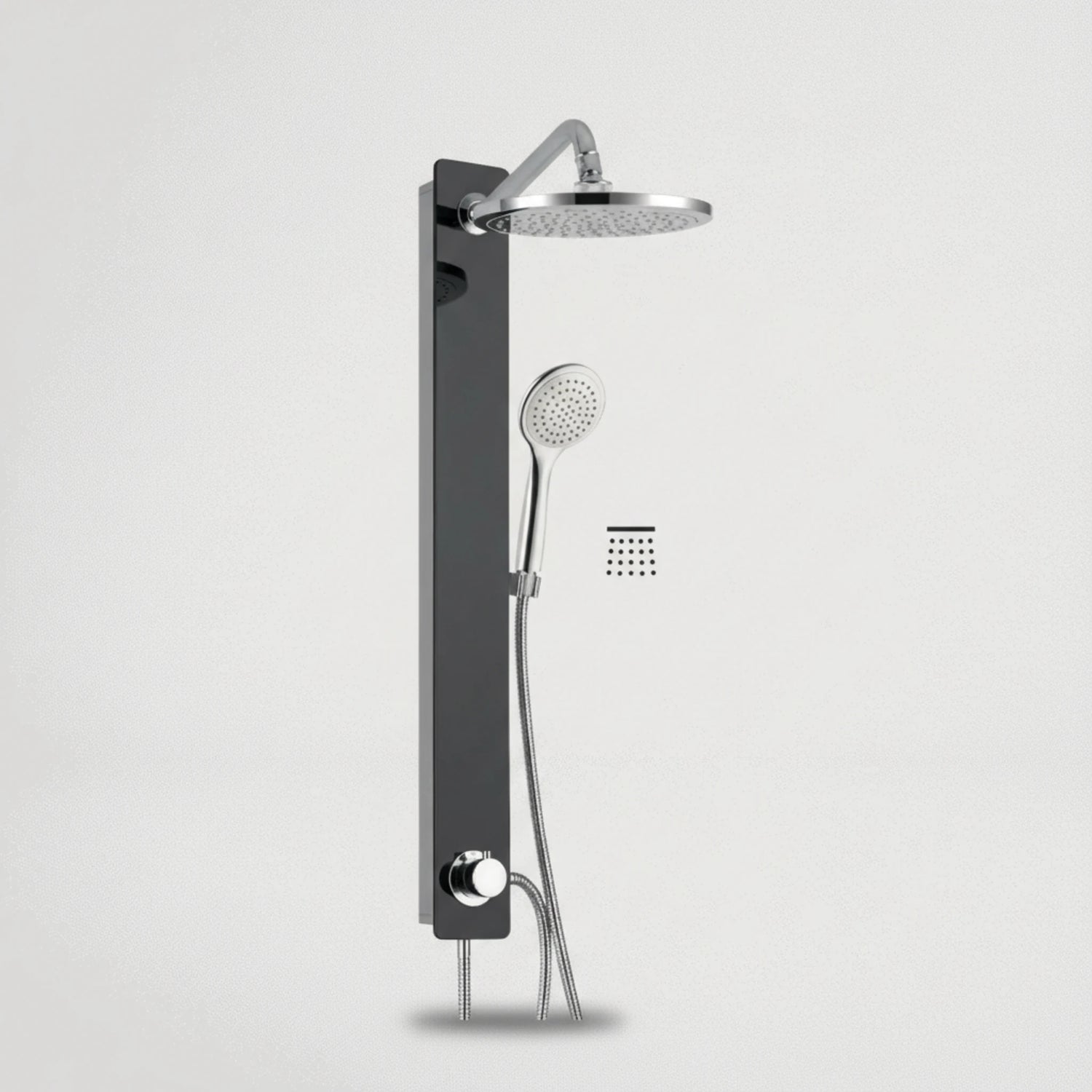 מוט דוש סקורית +ראש רחב