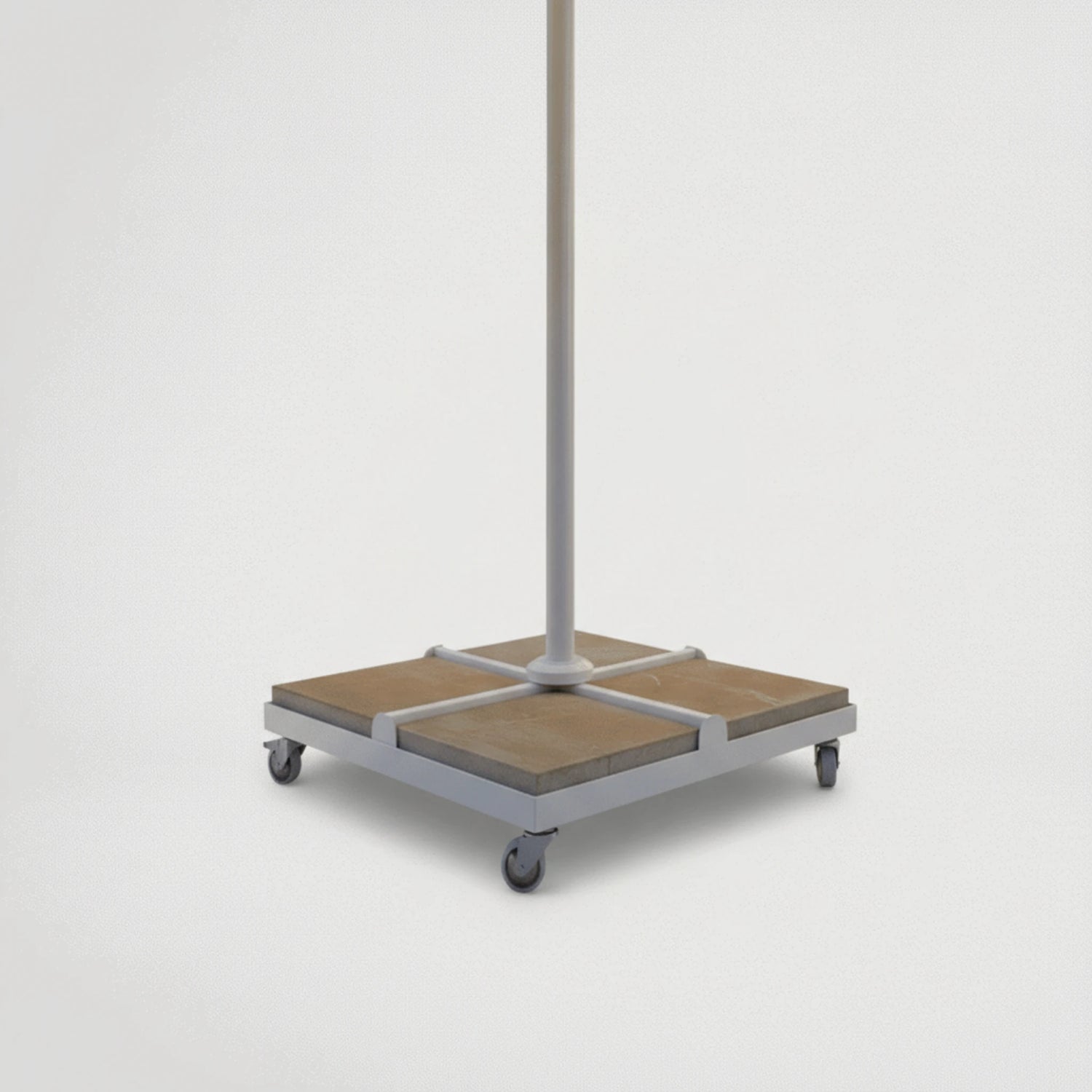 בסיס צלב לשמשייה עם גלגלים 334