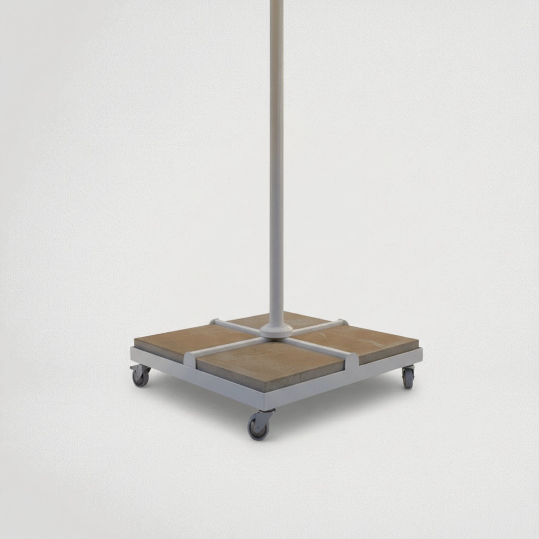 בסיס צלב לשמשייה עם גלגלים 334