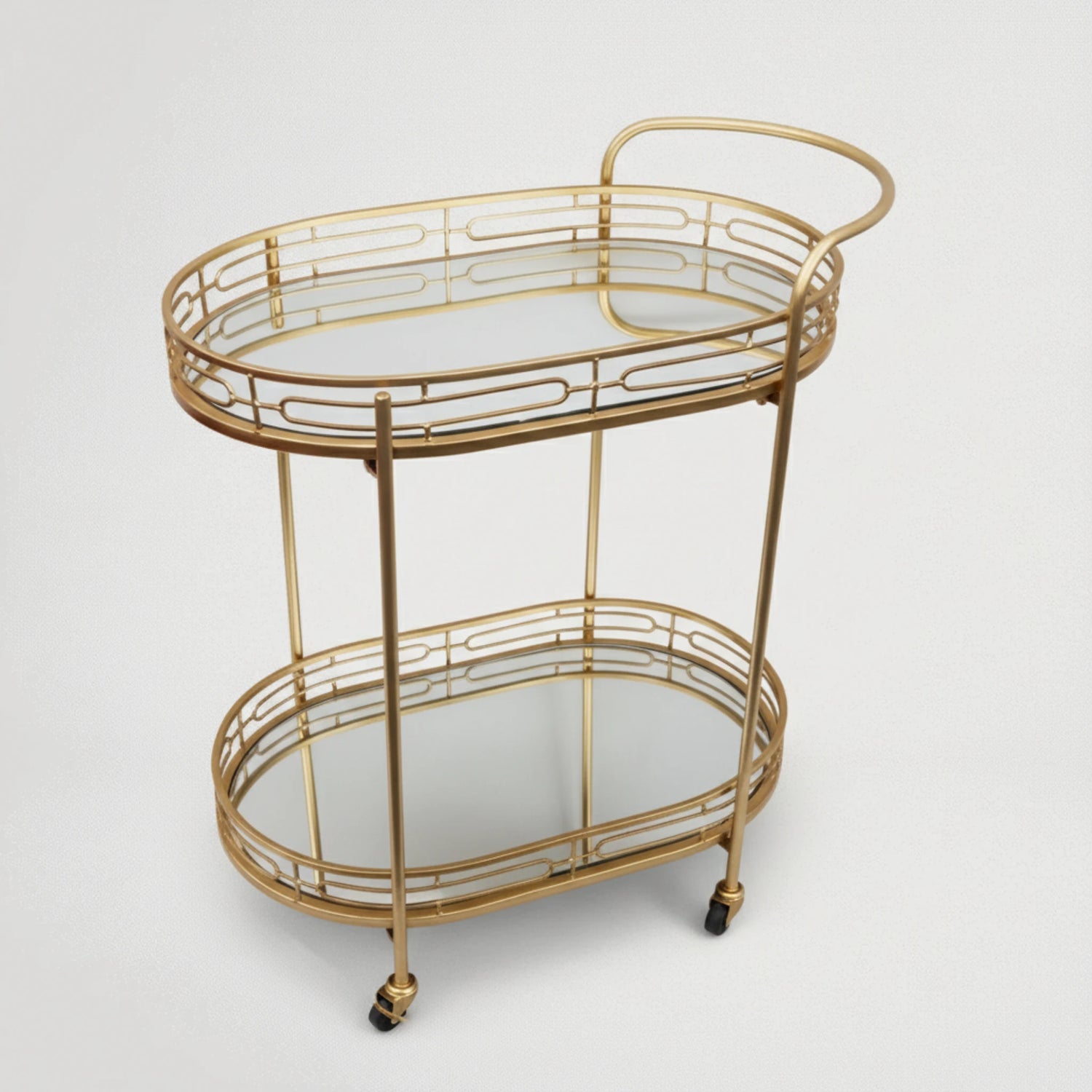 עגלת בר אליפסה זהב 894