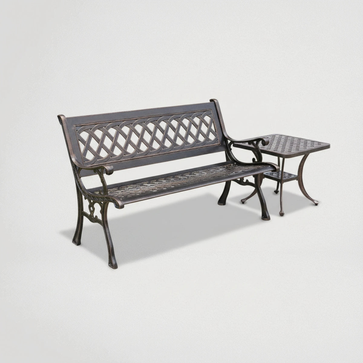 ספסל אלומיניום דגם 8837