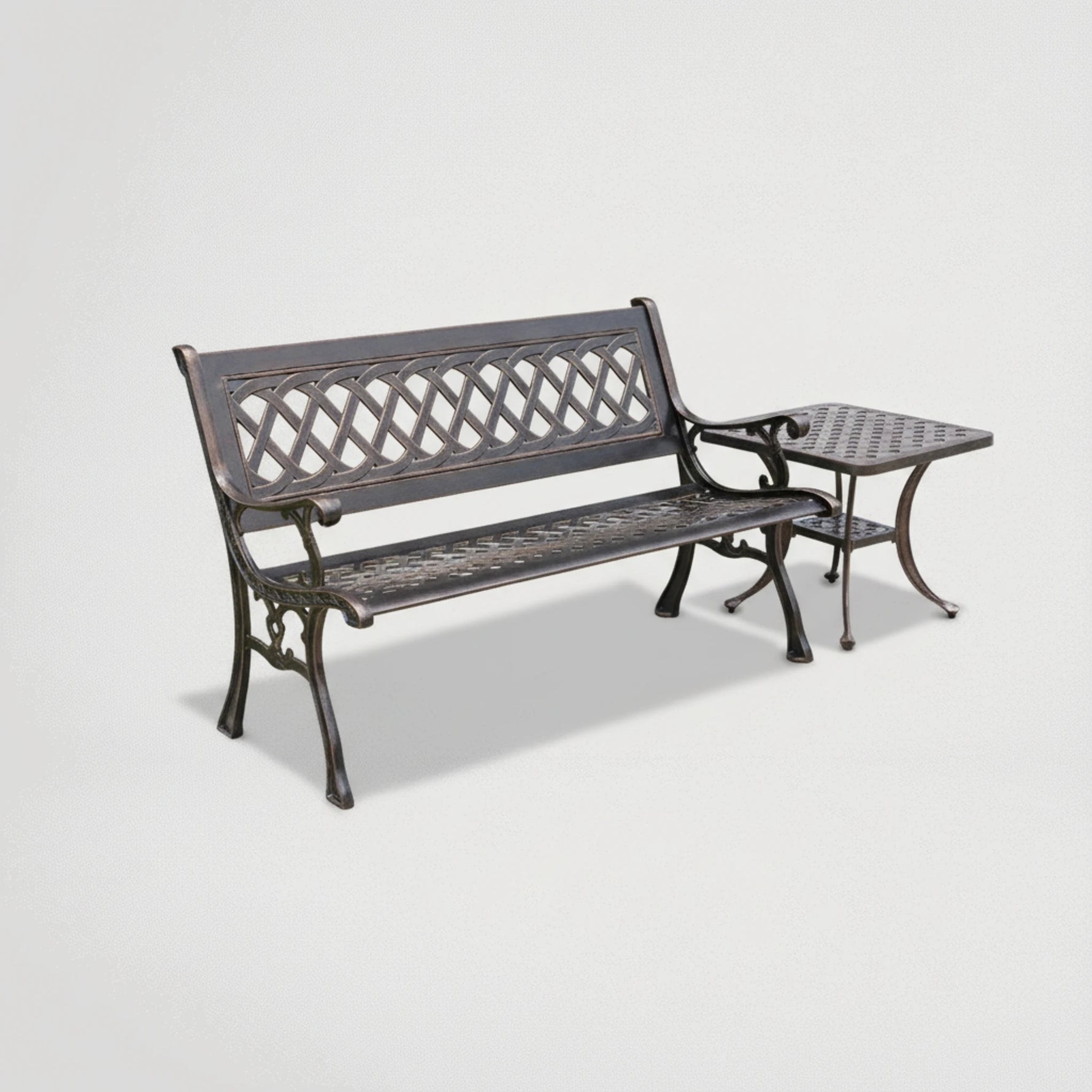 ספסל אלומיניום דגם 8837