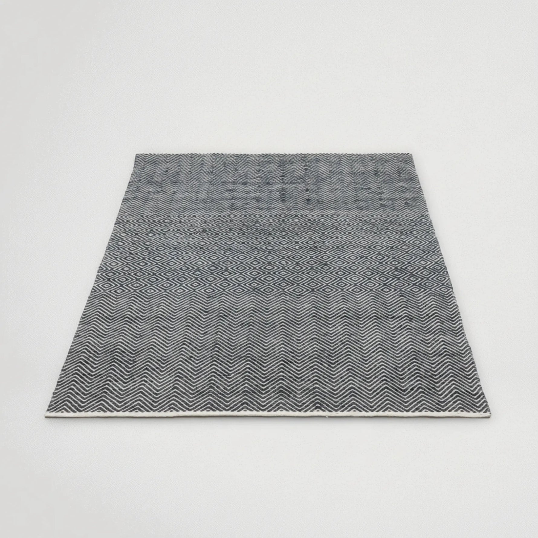 שטיח לסלון טורנה כחול בהיר מעויין 200X300 צמר