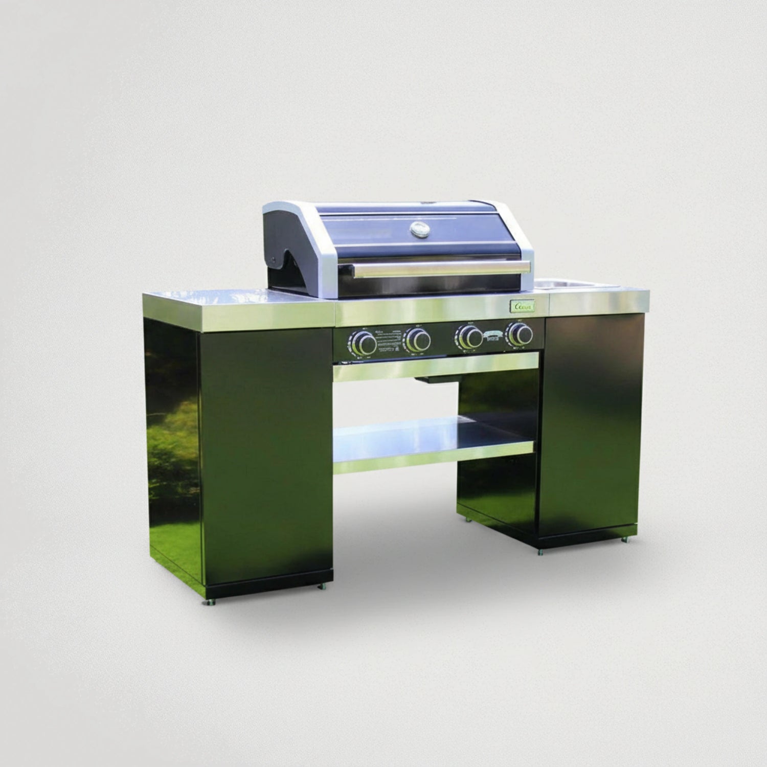 מטבח גינה 4 מבערים דגם 2000