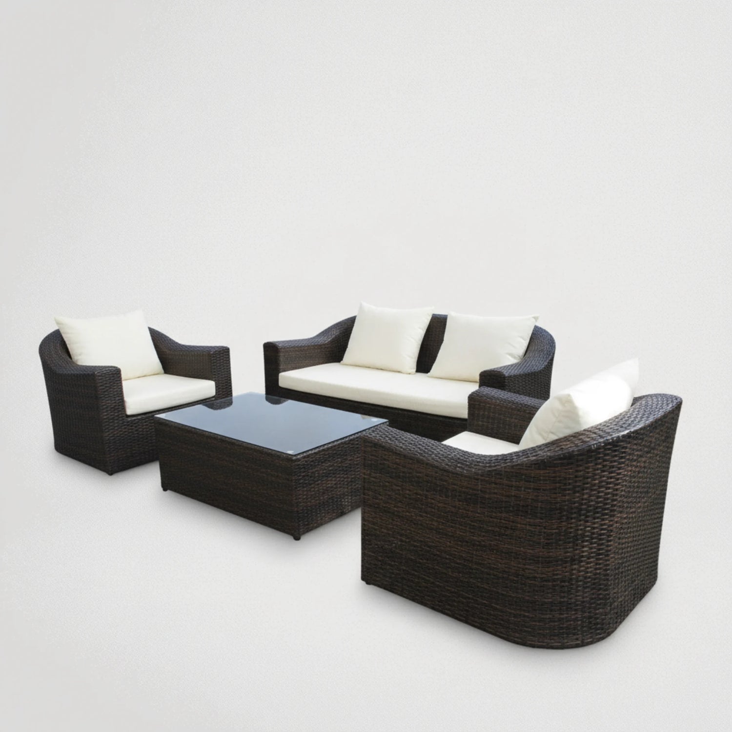 דגם סט גינה מלבור תלת מושב