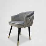 כיסא לפינת אוכל מרופד דגם 55968