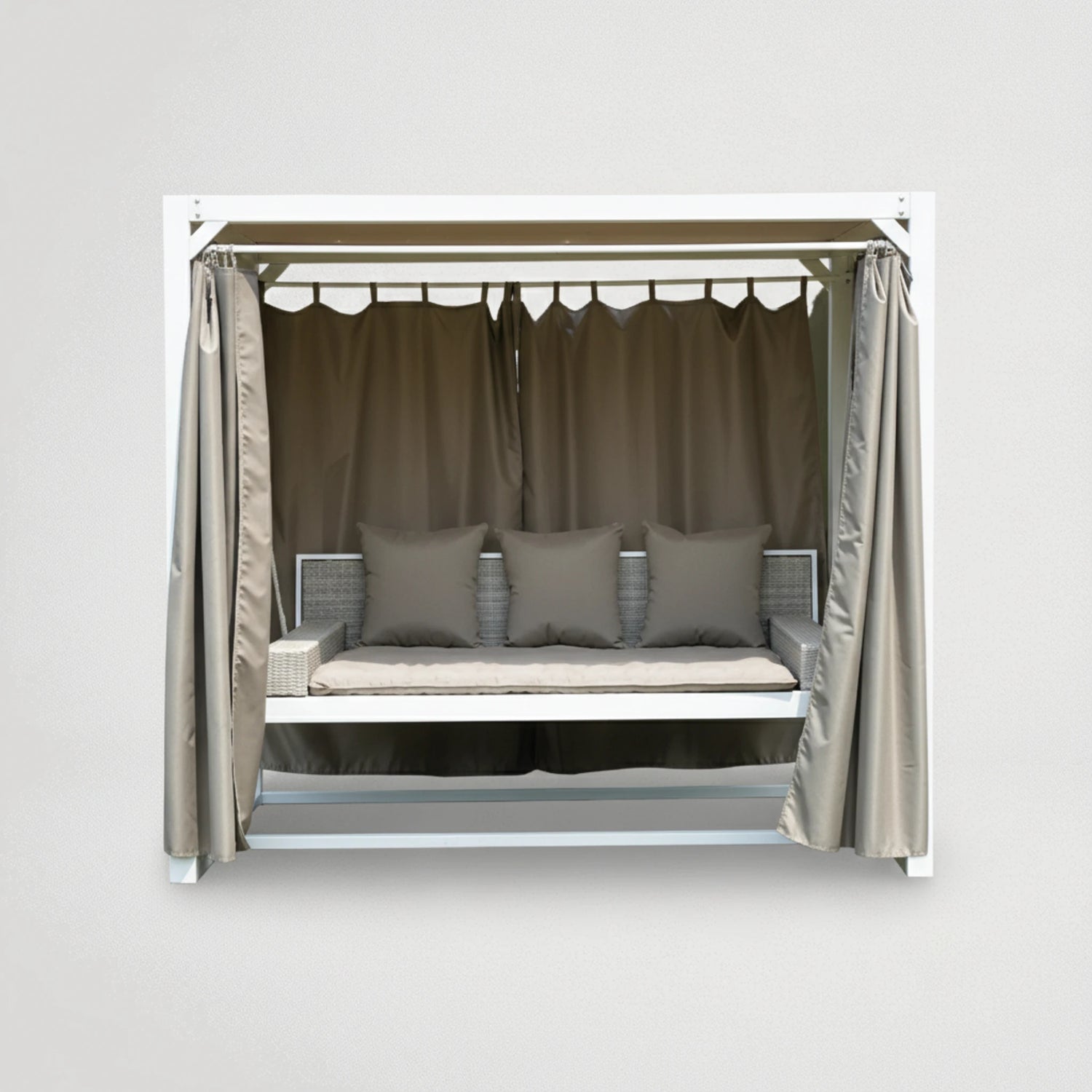 נדנדת גזיבו כולל מיטה ווילונות 55899