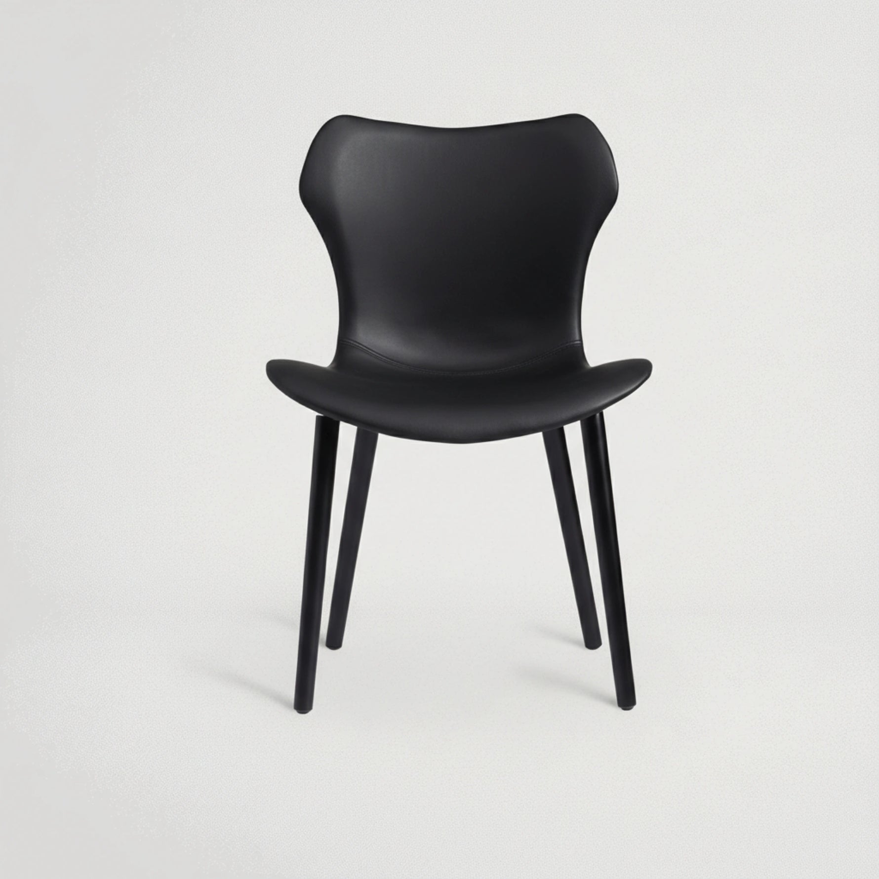 כיסא רגלי עץ מושב מרופד לפינת אוכל 89365