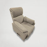 כורסת טלויזיה אפורה מתצוגה