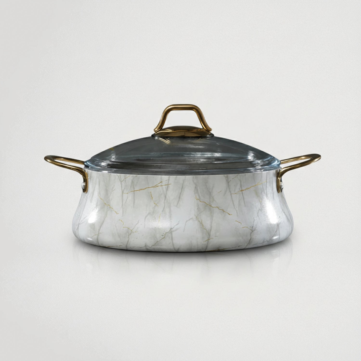 סוטאז' יציקת אלומניום בציפוי אבן שיש גרמני GOLD לבן דגם 773665