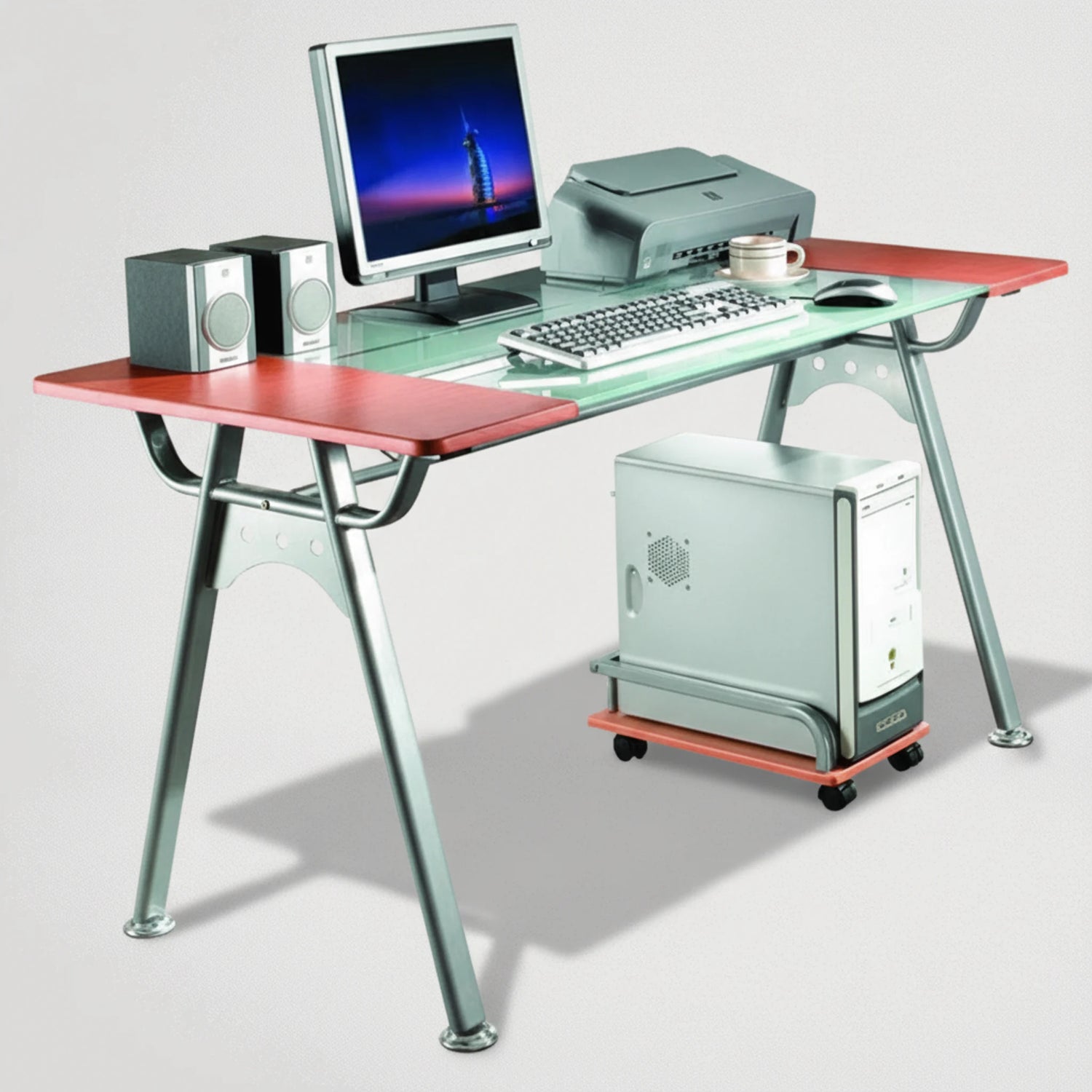 דגם שולחן מחשב סמי