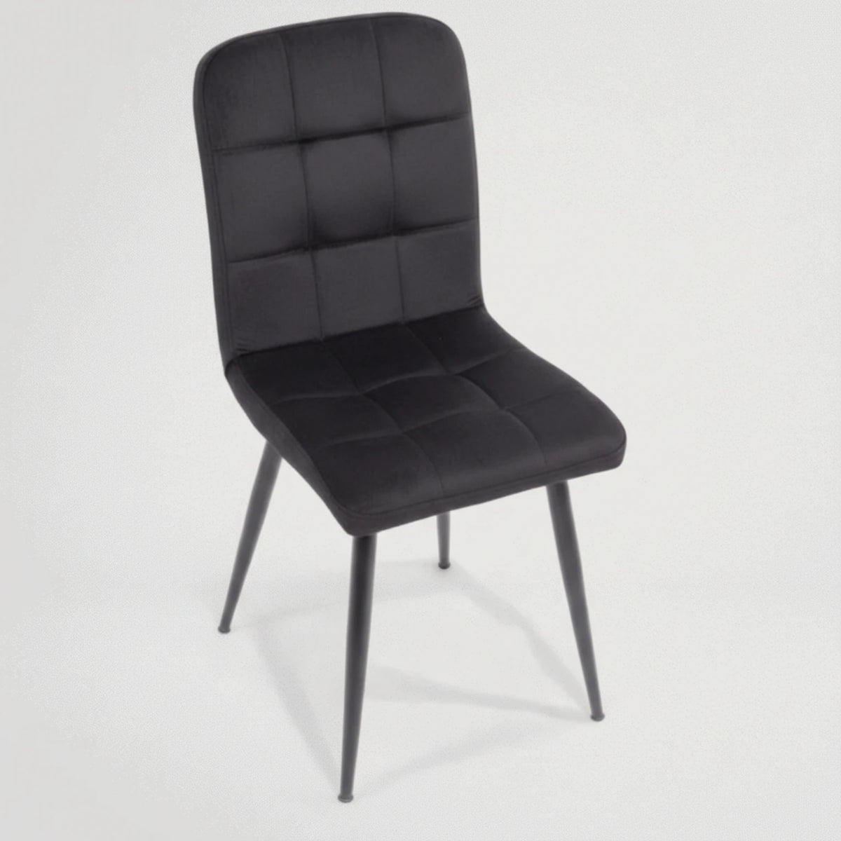 כיסא יורי מרופד רגל ברזל