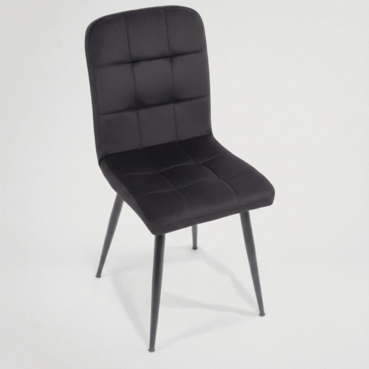 כיסא יורי מרופד רגל ברזל