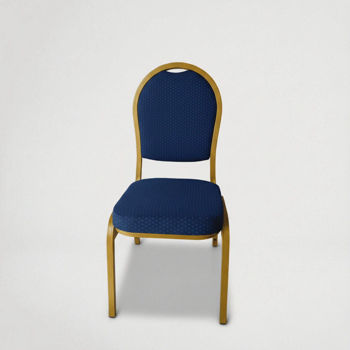 כסא אלומיניום לאולמות אירועים צבע כחול