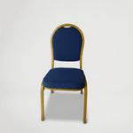 כסא אלומיניום לאולמות אירועים צבע כחול