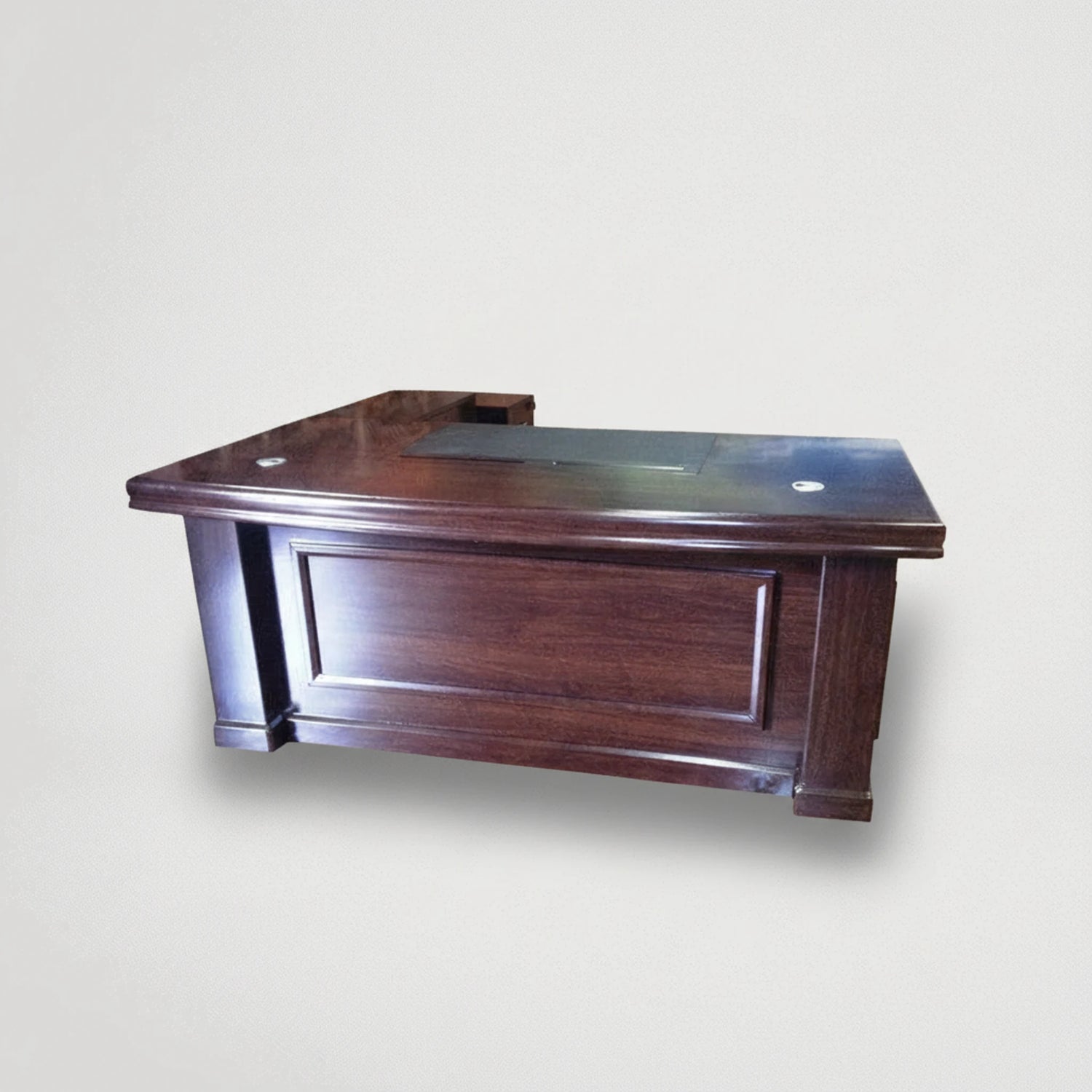 דגם שולחן מנהלים כולל שלוחה 1.60*80 כולל שלוחה