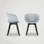 כיסא לפינת אוכל מפלסטיק עם רגלי פלסטיק איכותי ונוח במיוחד 7120