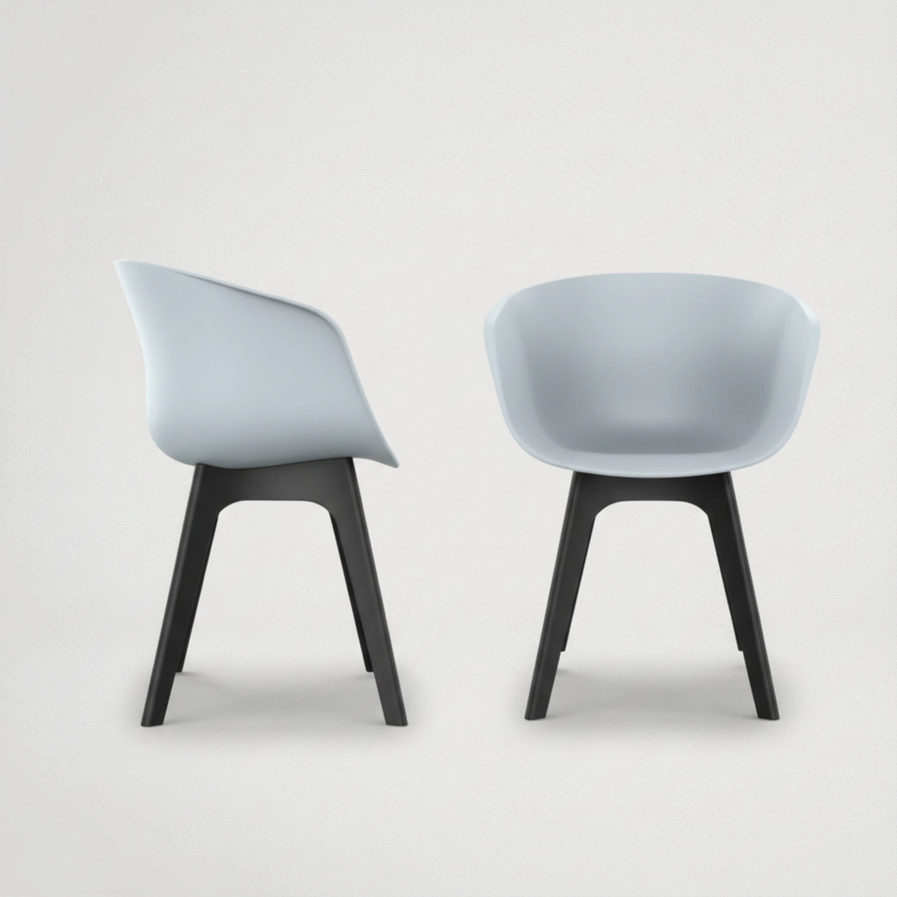 כיסא לפינת אוכל מפלסטיק עם רגלי פלסטיק איכותי ונוח במיוחד 7120