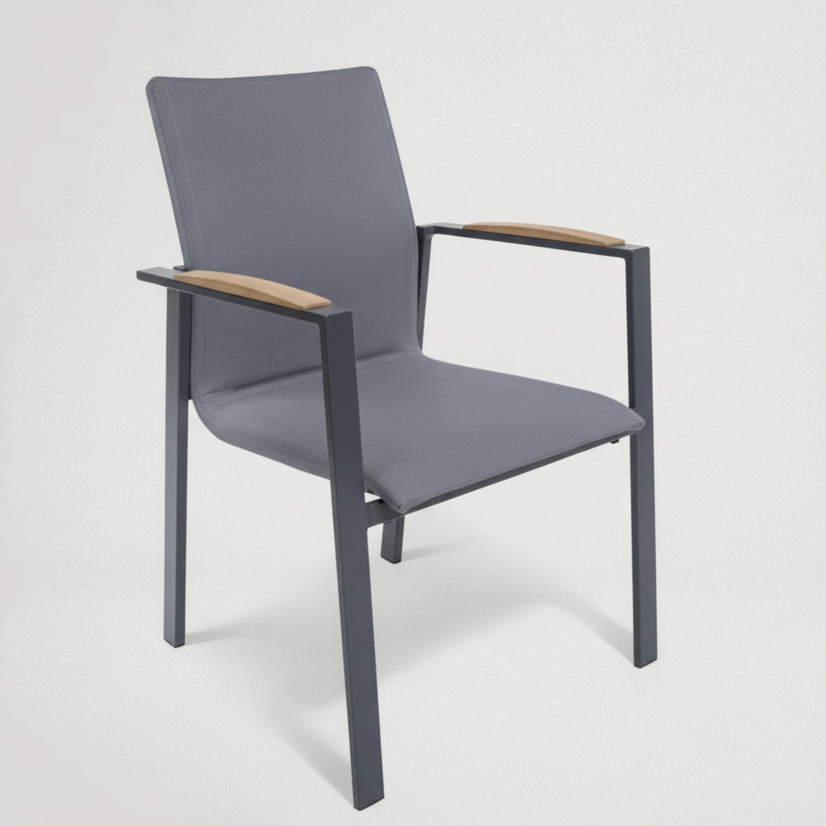 כסא אלומיניום מרופד לגינה דגם 7102