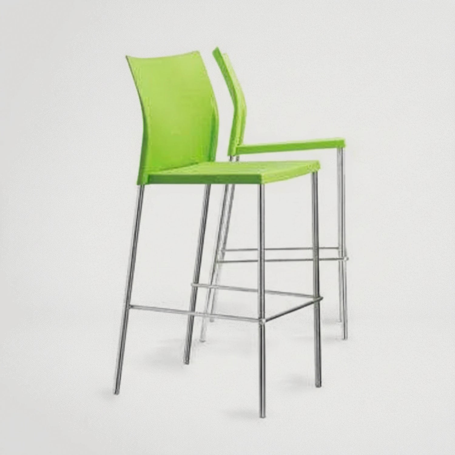 דגם כסא בר פלסטיק גל- גובה 76