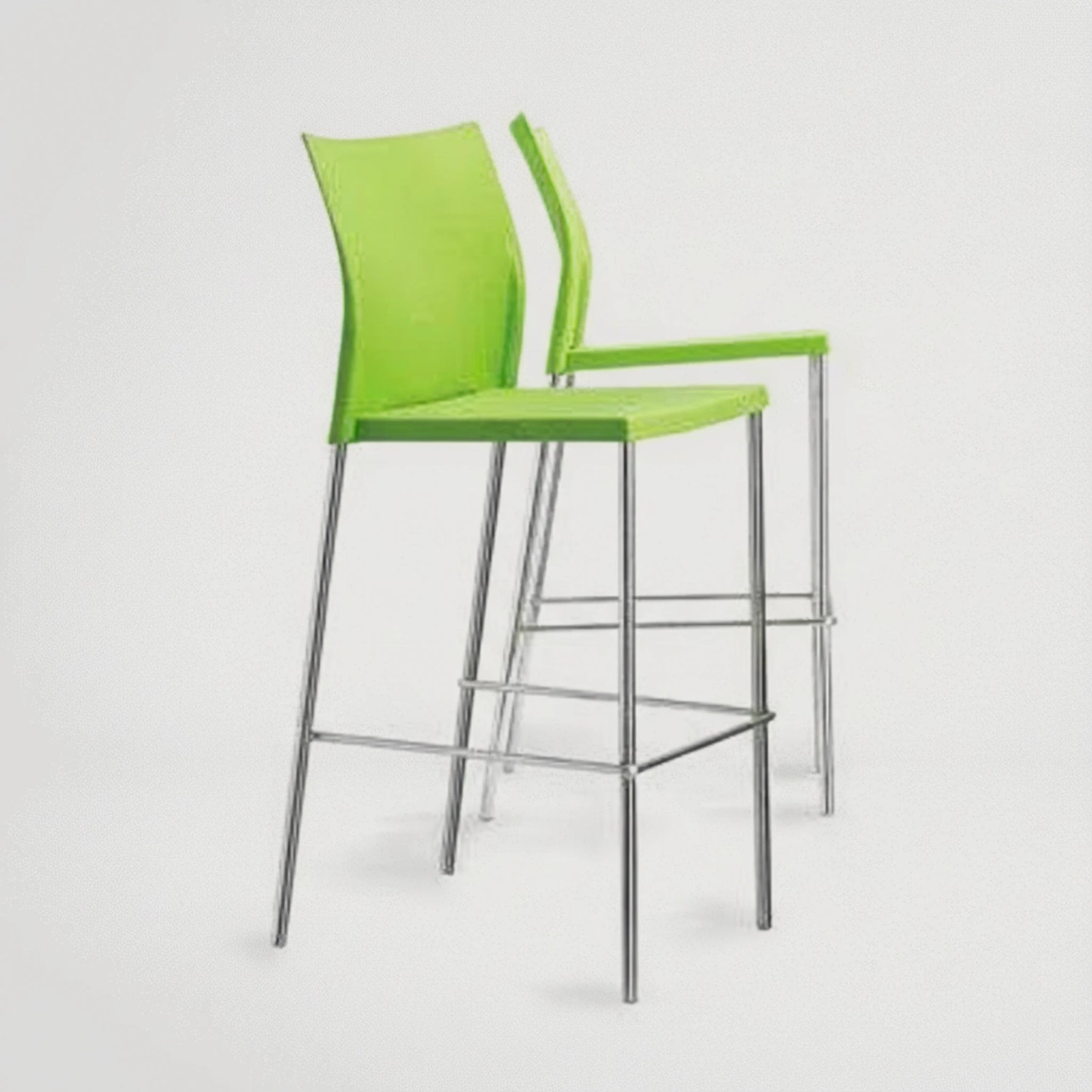 דגם כסא בר פלסטיק גל- גובה 76